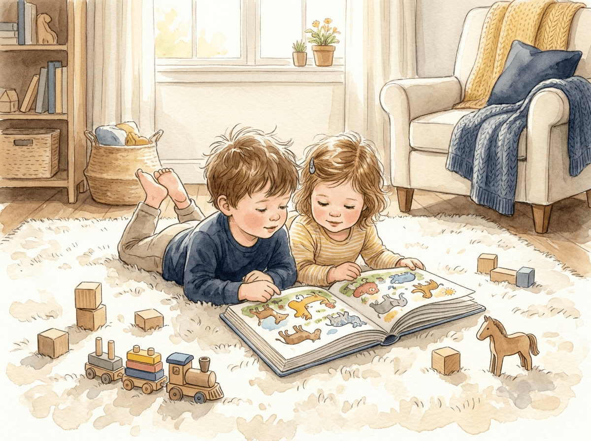 Ilustração Pequeninos